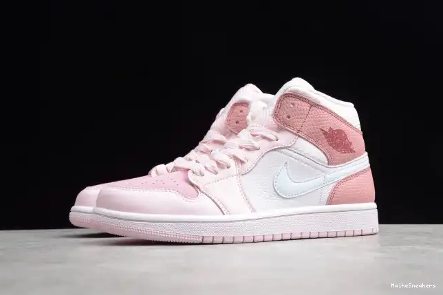 MaikeSneakers Jordan Mid Air 1 Pink Digital CW5379-600 0611